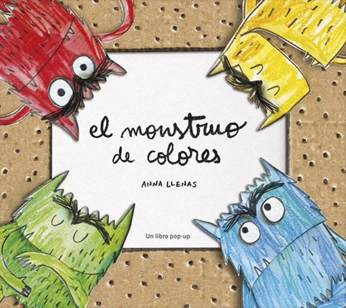El Monstruo de Colores, un libro pop-up - Editorial Flamboyant