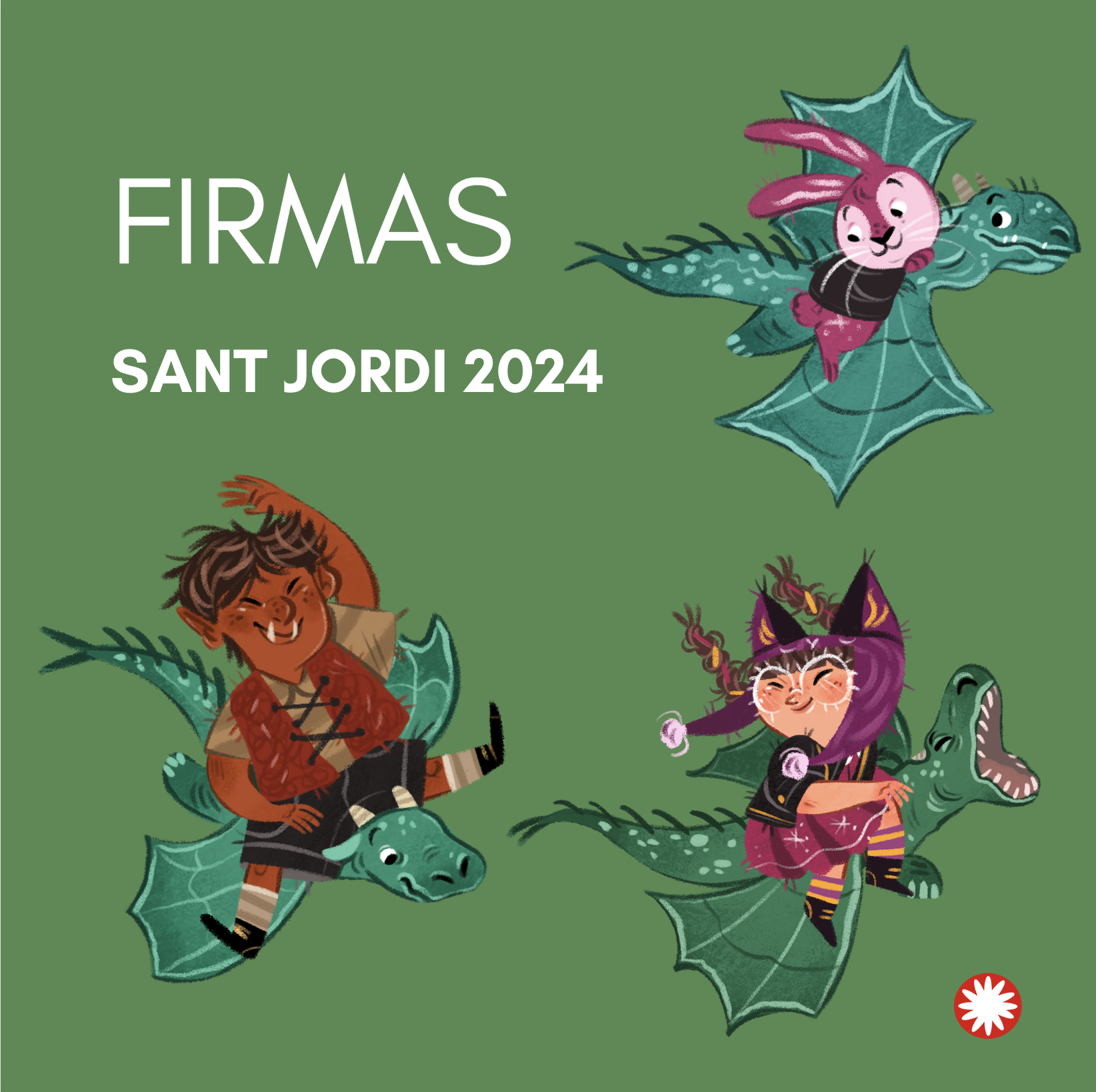 Los autores Flamboyant en Sant Jordi 2024🌹📚 - Editorial Flamboyant